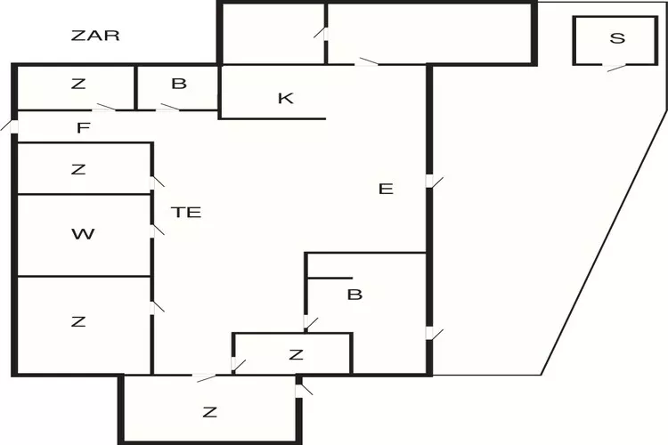 5 star holiday home in Øster Assels-By Traum-Floor plan