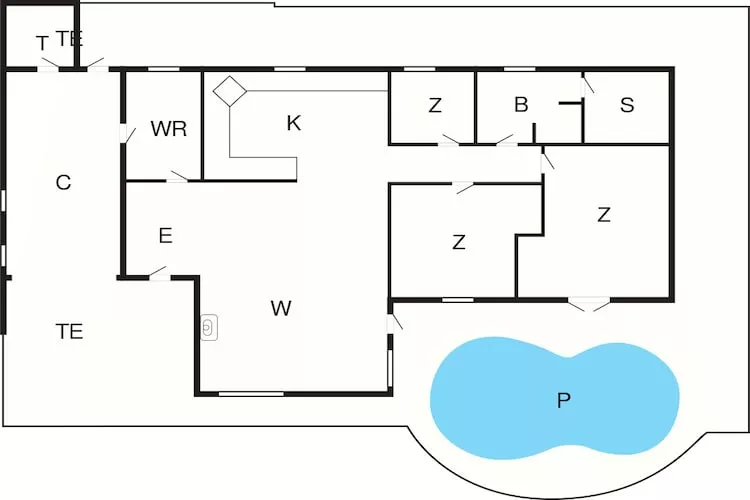 Pool & Sauna Retreat Trend - By Traum Ferienwohnungen-Floor plan