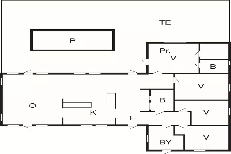 5 Sterne Ferienhaus in Gotlands Tofta-By Traum-Grundriss