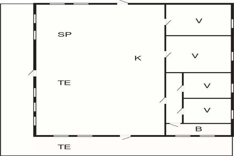 7 person holiday home in Juelsminde-By Traum-Floor plan