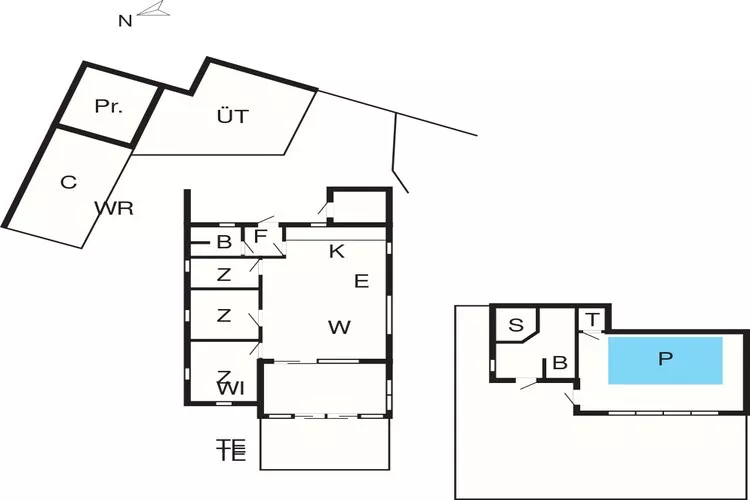 4 star holiday home in Hejls-By Traum-Floor plan