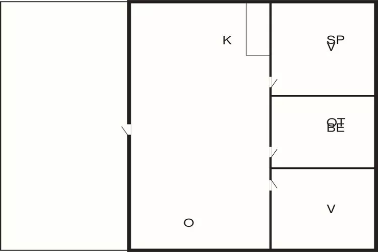 4 Sterne Ferienhaus in Gärsnäs-Grundriss