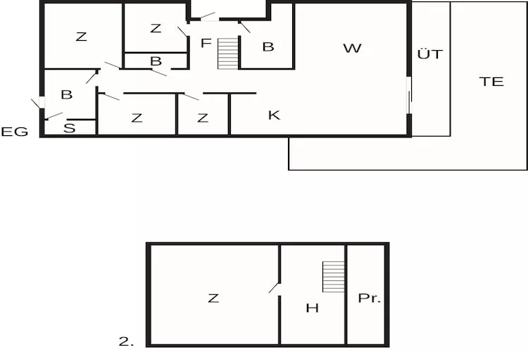 10 person holiday home in Søndeled-Floor plan