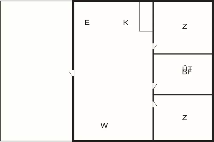 4 Sterne Ferienhaus in Gärsnäs-Grundriss