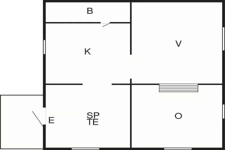 2 person holiday home in NORRKÖPING-Floor plan