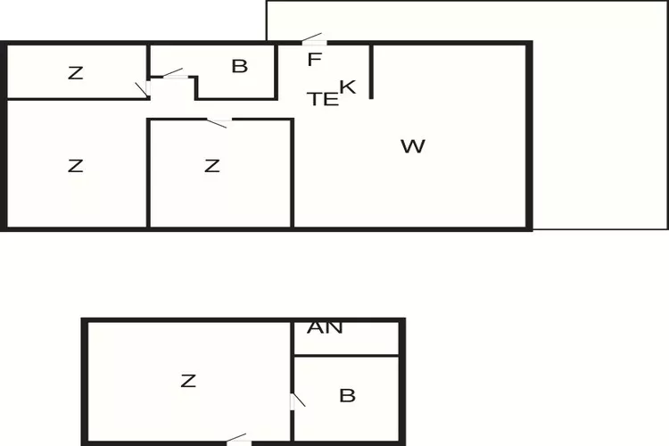 7 person holiday home in Vestervig-By Traum-Floor plan
