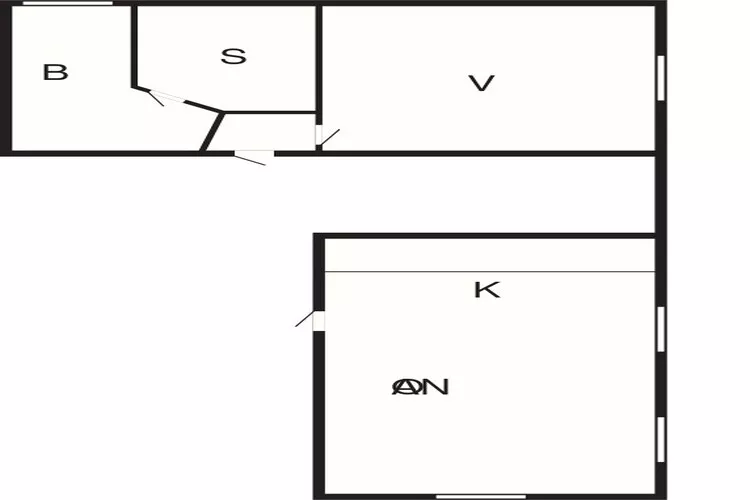 4 star holiday home in LJUSTERÖ-Floor plan