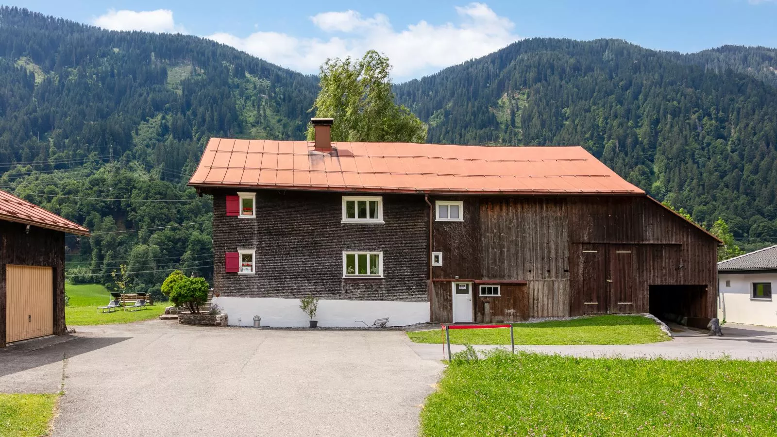 Bühelhus-Gebiete Sommer 1 km