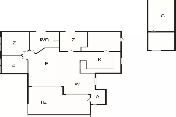 Maison de vacances pour 6 a Græsted-By Traum-Plan