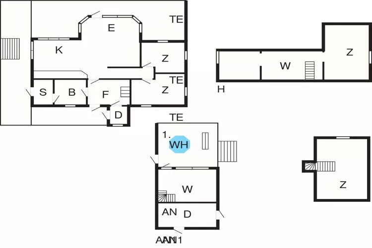 4 etoiles maison de vacances a Storsteinnes-Plan