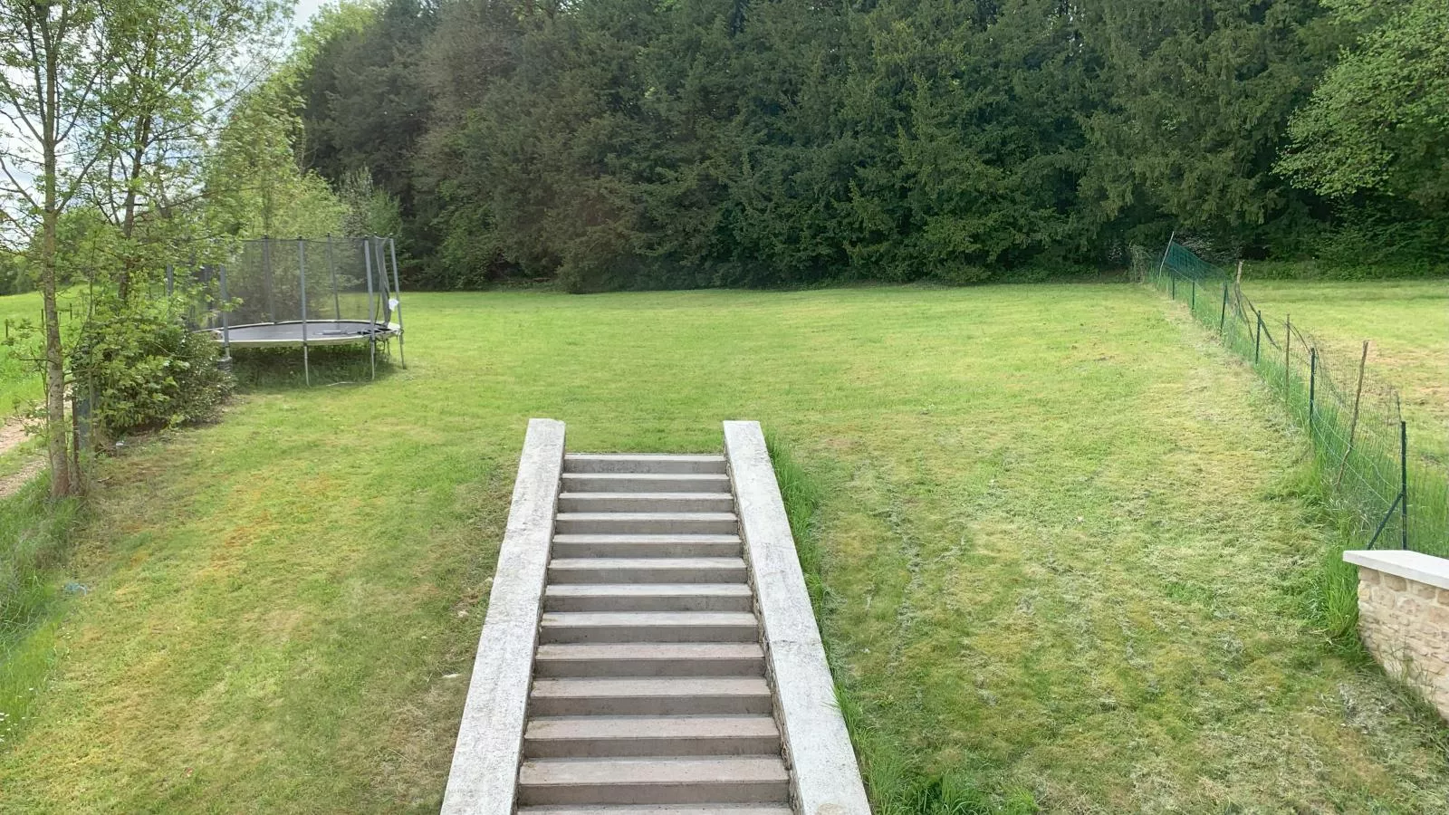 Gite du Moulin-Garten Sommer