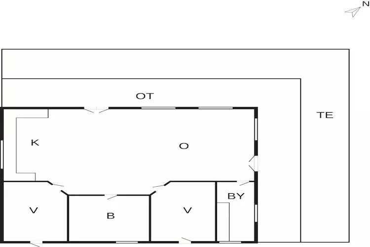 5 star holiday home in Hadsund-Floor plan