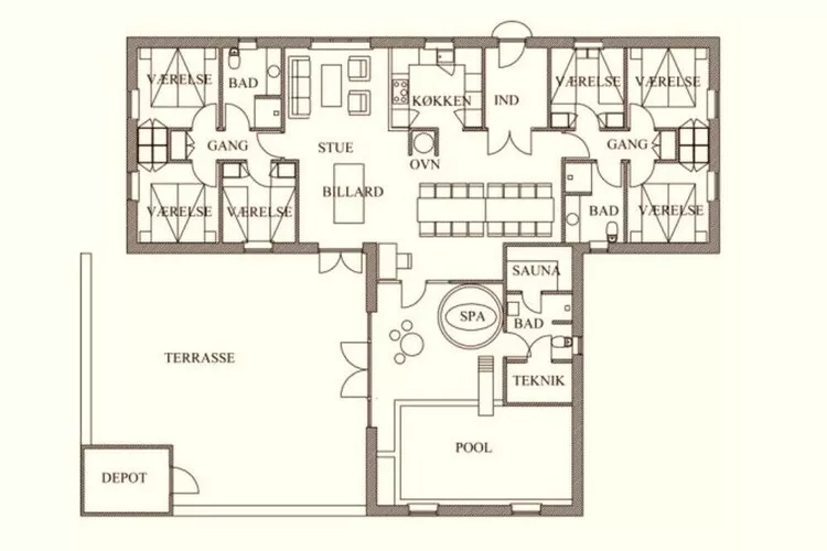 Luxury Retreat with Pool - By Traum Ferienwohnungen-Floor plan
