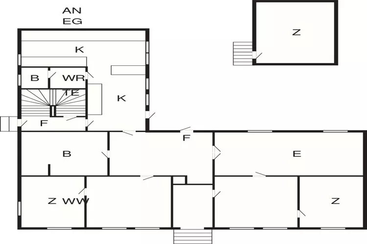 5 star holiday home in SIMRISHAMN-Floor plan