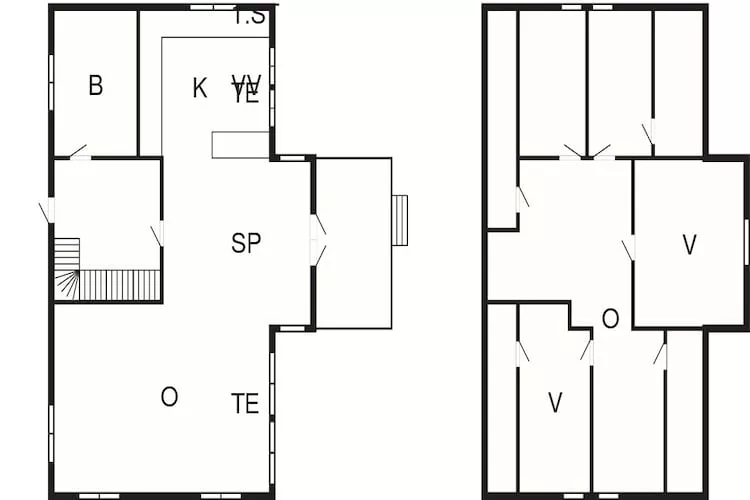 8 person holiday home in Tau-Floor plan