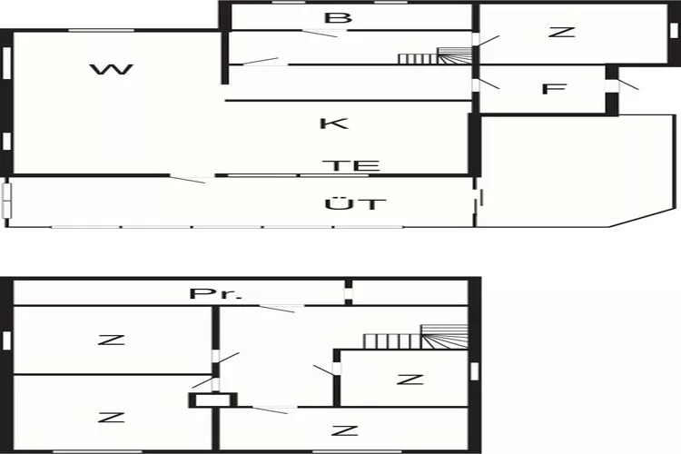 Maison de vacances pour 8 a Svensby-Plan