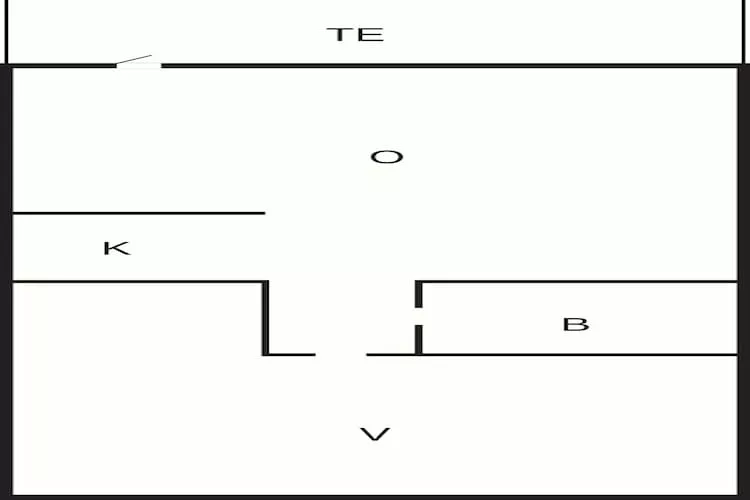 Apartment Syd Terasse-Plan
