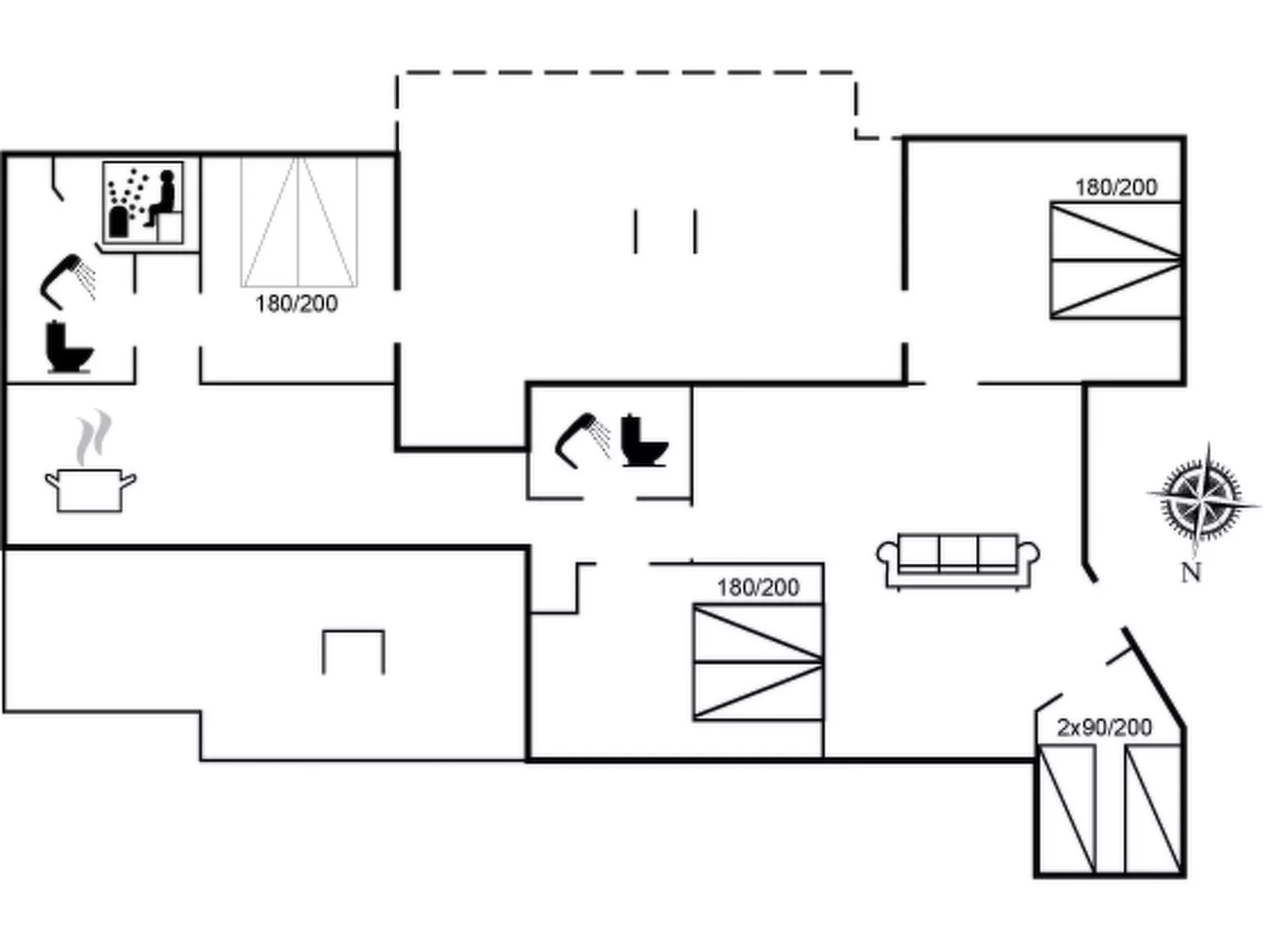 "Sissie" - 400m from the sea-Inside