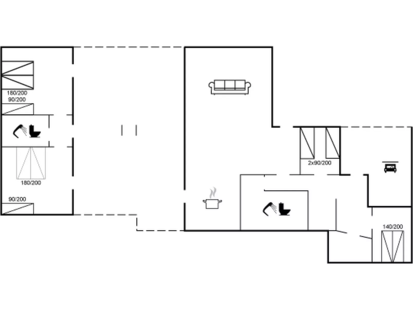 "Sebine" - 200m from the sea-Inside