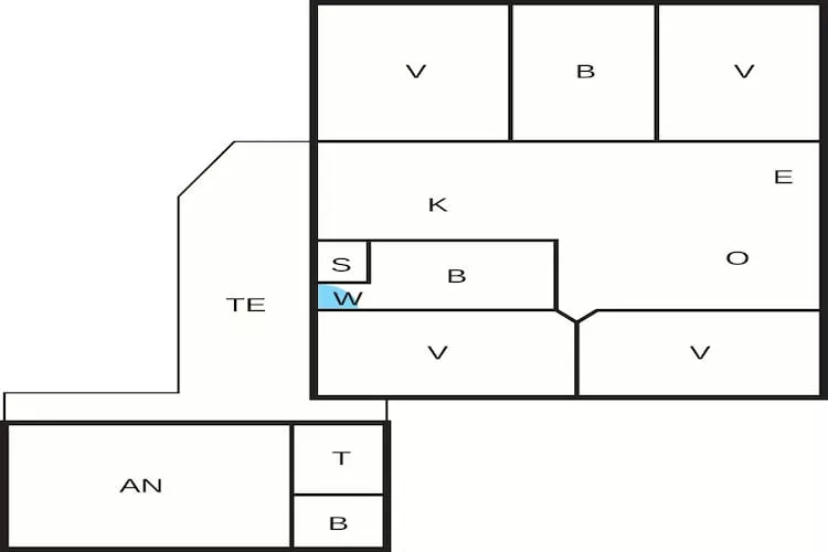 4 Sterne Ferienhaus in Løkken-Grundriss