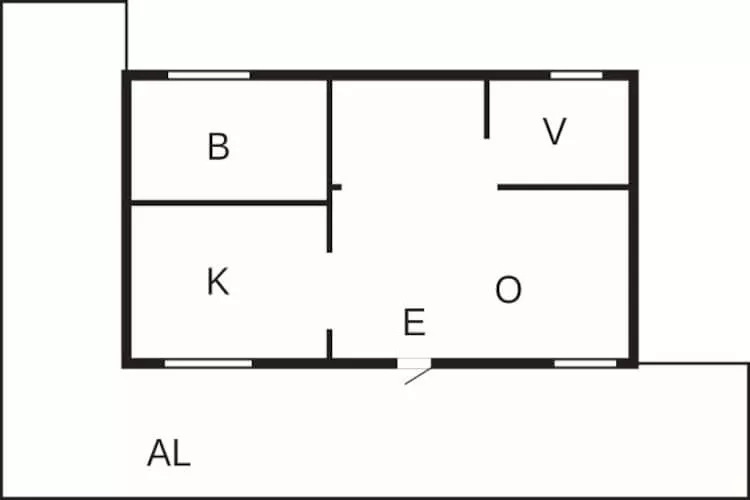 4 Sterne Ferienhaus in UDDEVALLA-Grundriss
