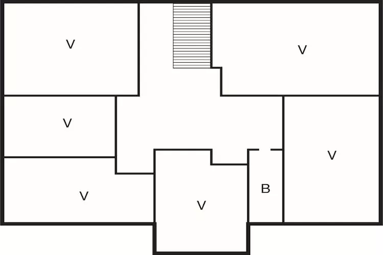 12 person holiday home in Masfjordnes-Floor plan