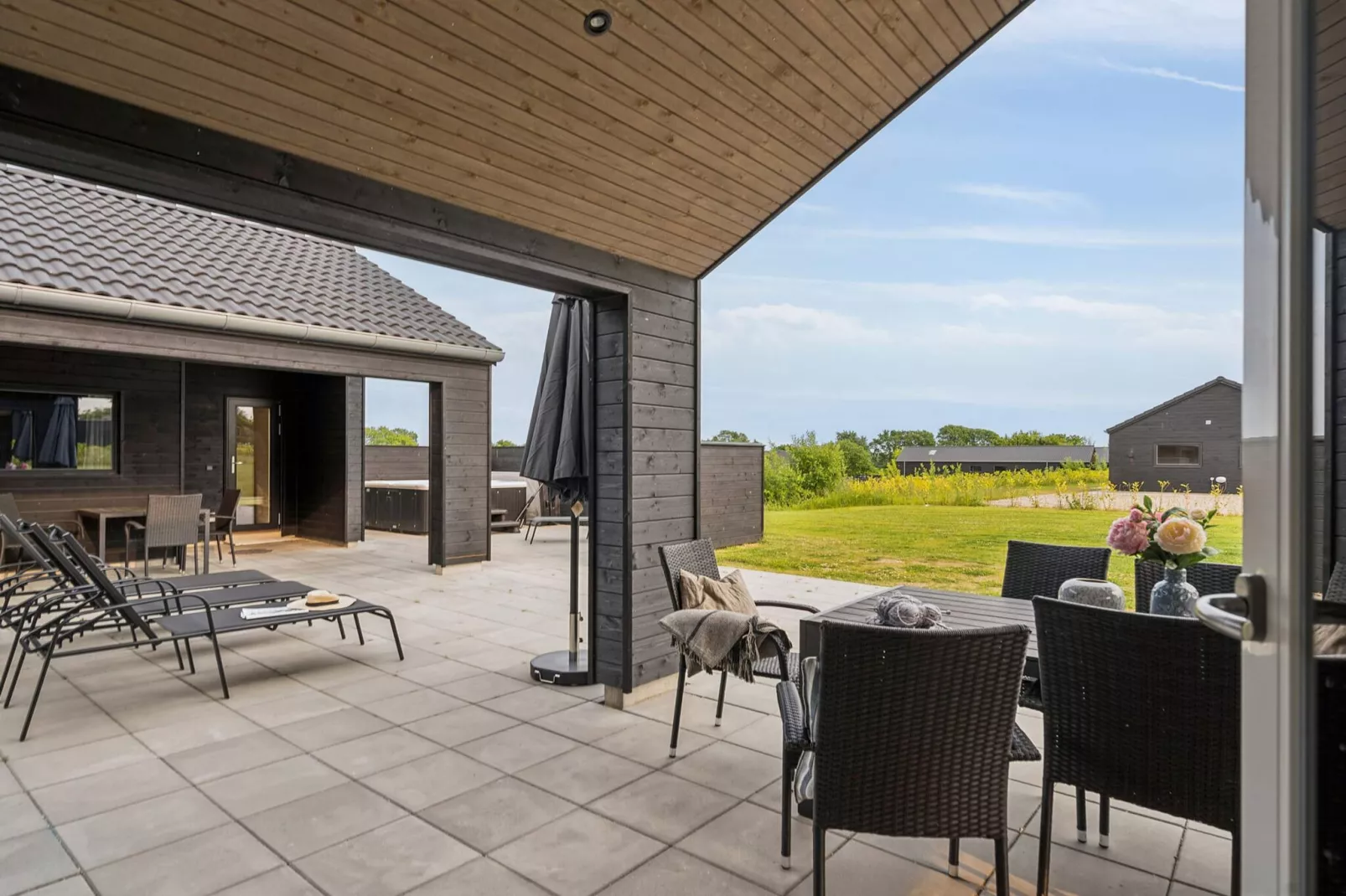 5 Sterne Ferienhaus in Sydals-Im Freien