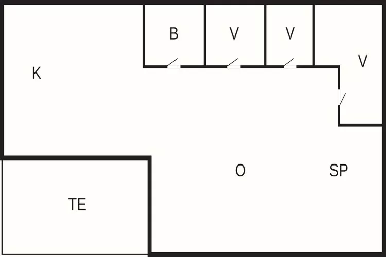5 star holiday home in Mastrand-Floor plan