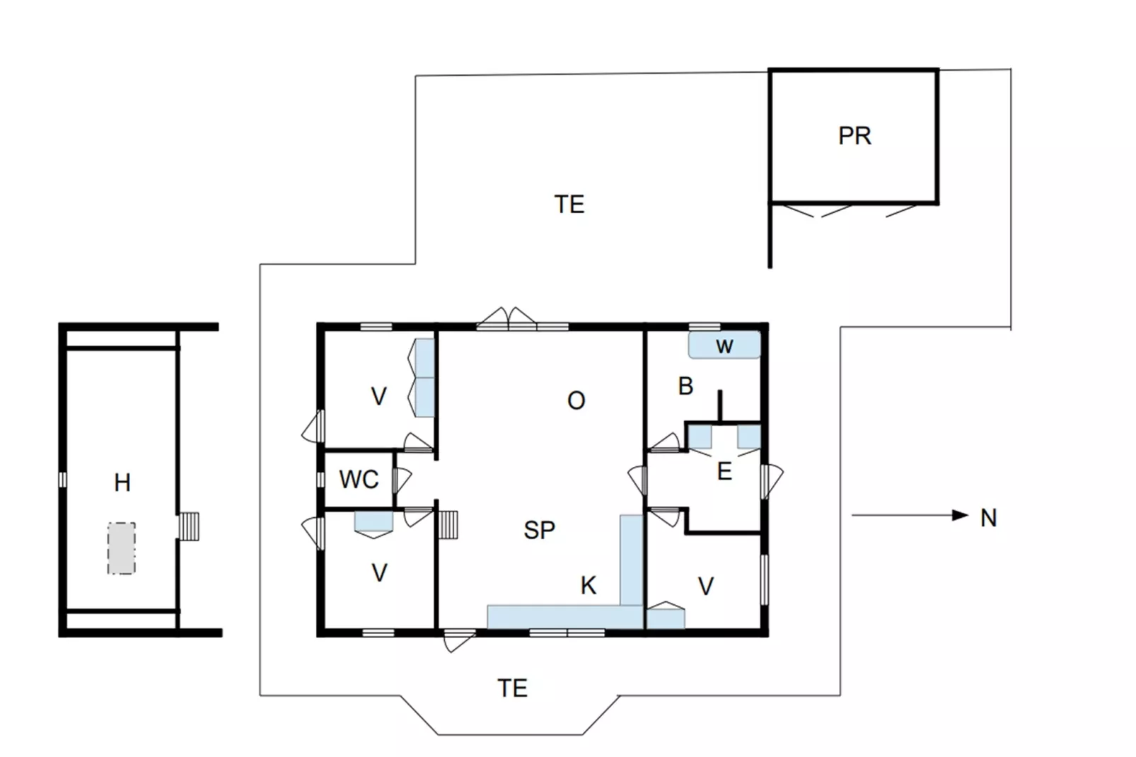 4 star holiday home in Børkop-Floor plan