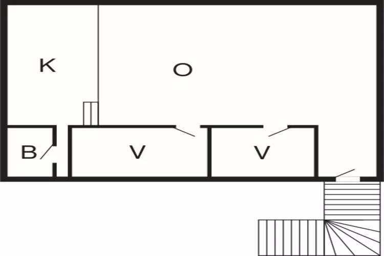 Lejlighed 4 Personers 90m²-Floor plan