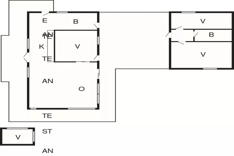4 Sterne Ferienhaus in Ålbæk-Grundriss