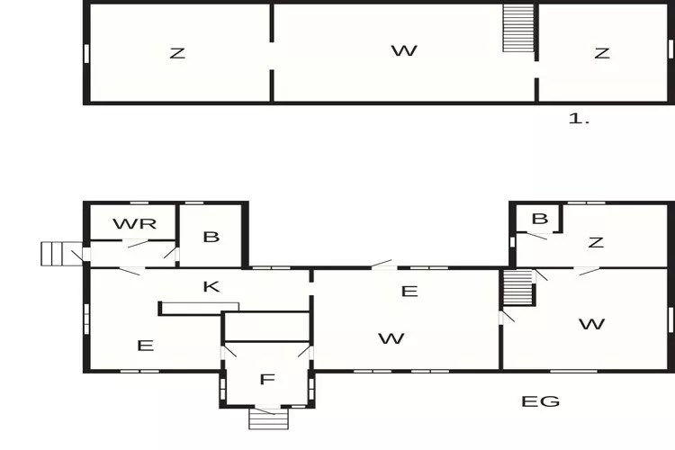 Ferienhaus mit 3 Schlafzimmern und Sauna-Grundriss