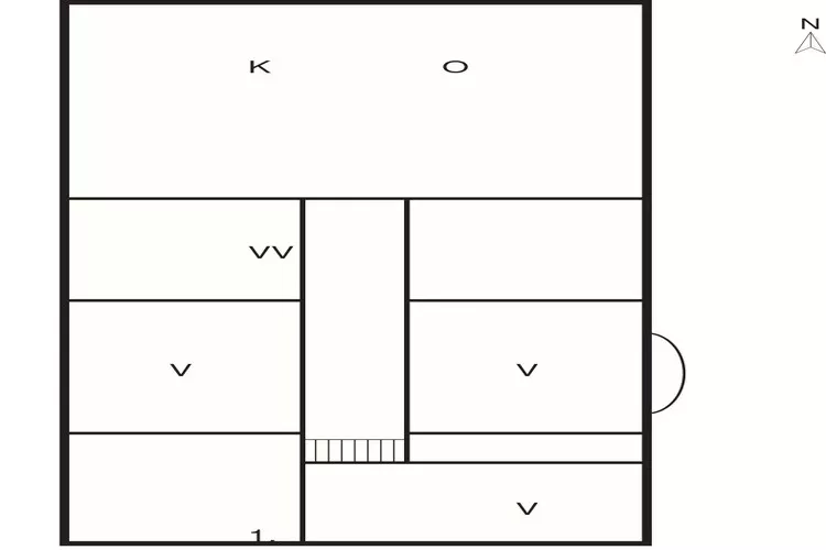 4 Sterne Ferienhaus in Dybvad-Grundriss
