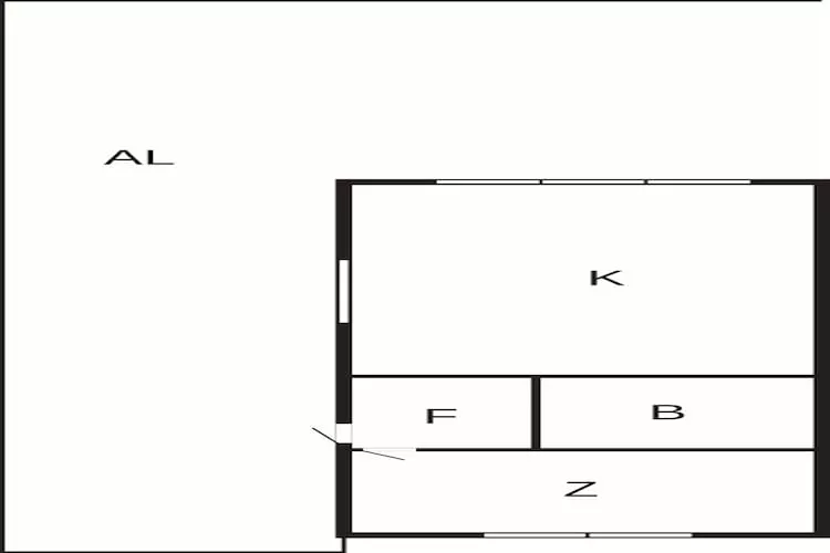 2 person holiday home in Hönö-Floor plan