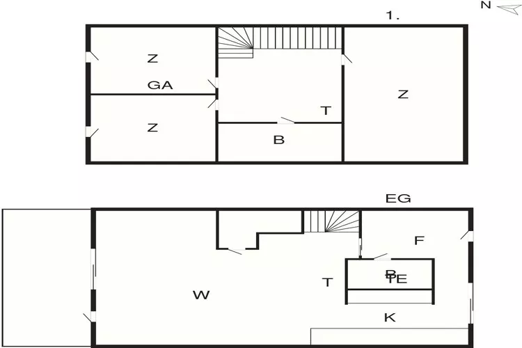 4 star holiday home in Vedbæk-Floor plan