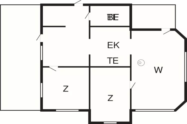 Maison de vacances pour 4 a Allinge-By Traum-Plan d'étage