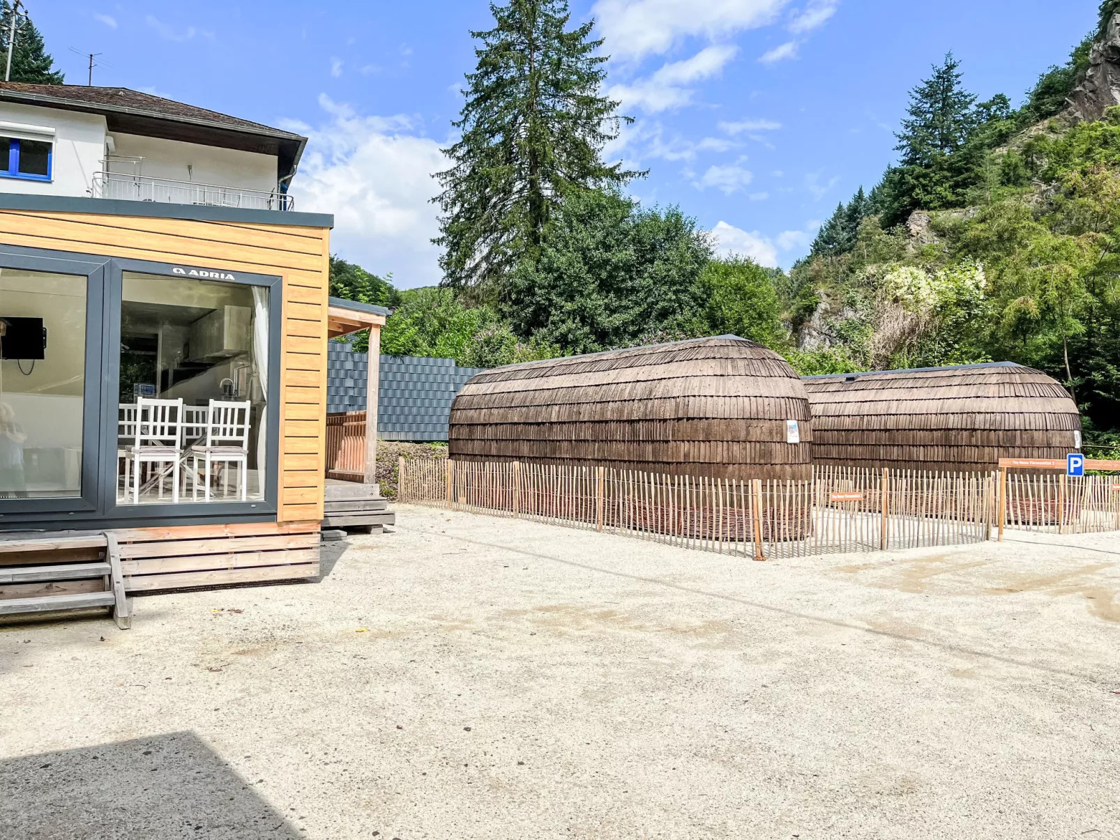 Tiny Haus Vierseenblick Nummer 1-Dehors
