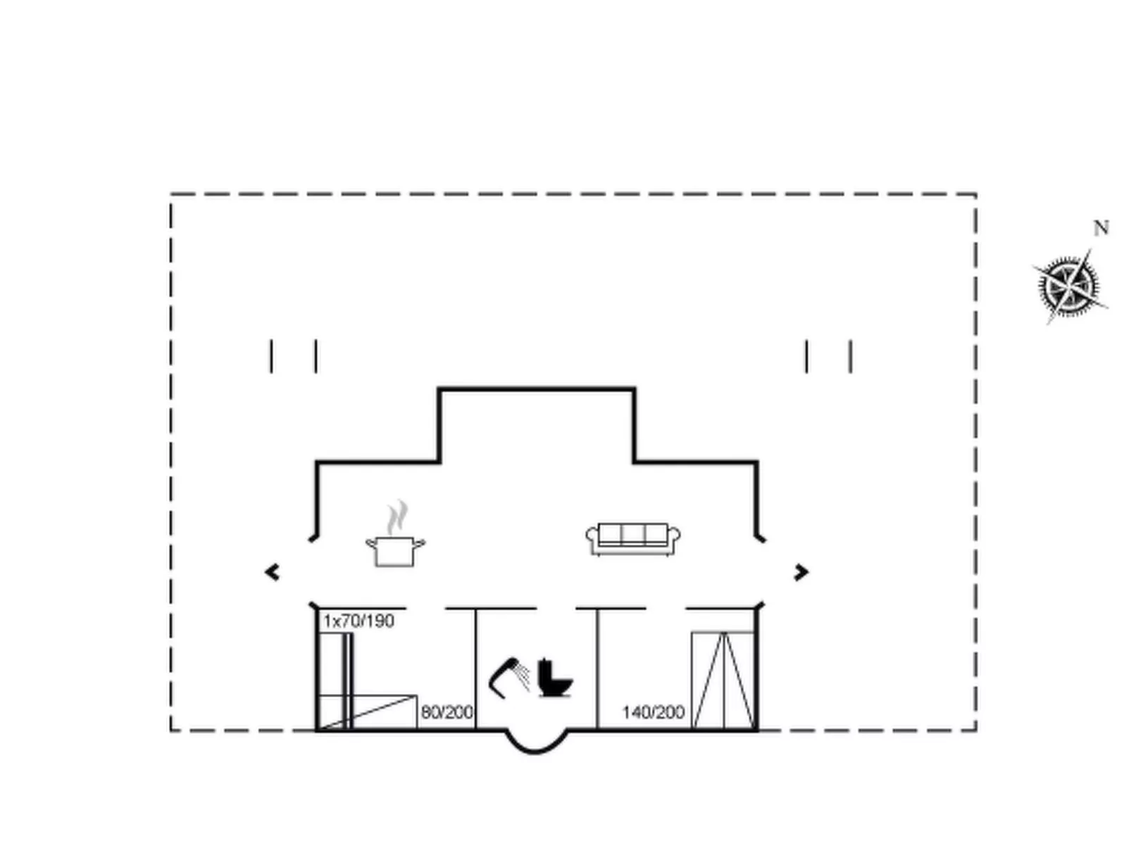 "Amila" - 10m from the sea-Drinnen