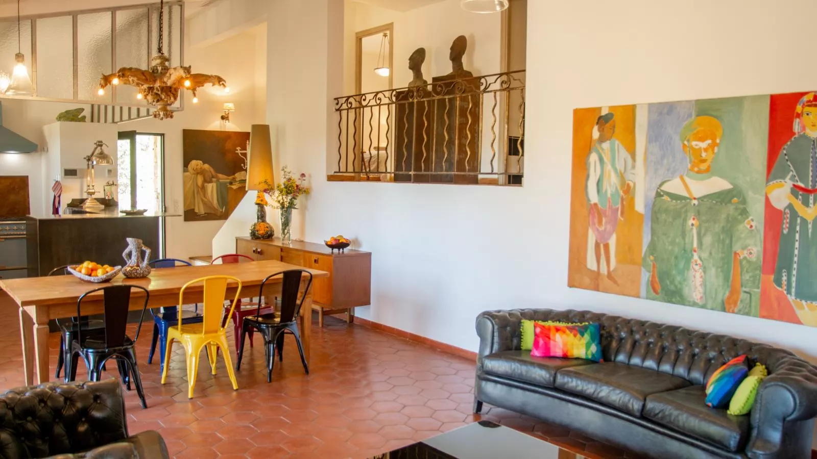 La Bastide Romaine-Living room