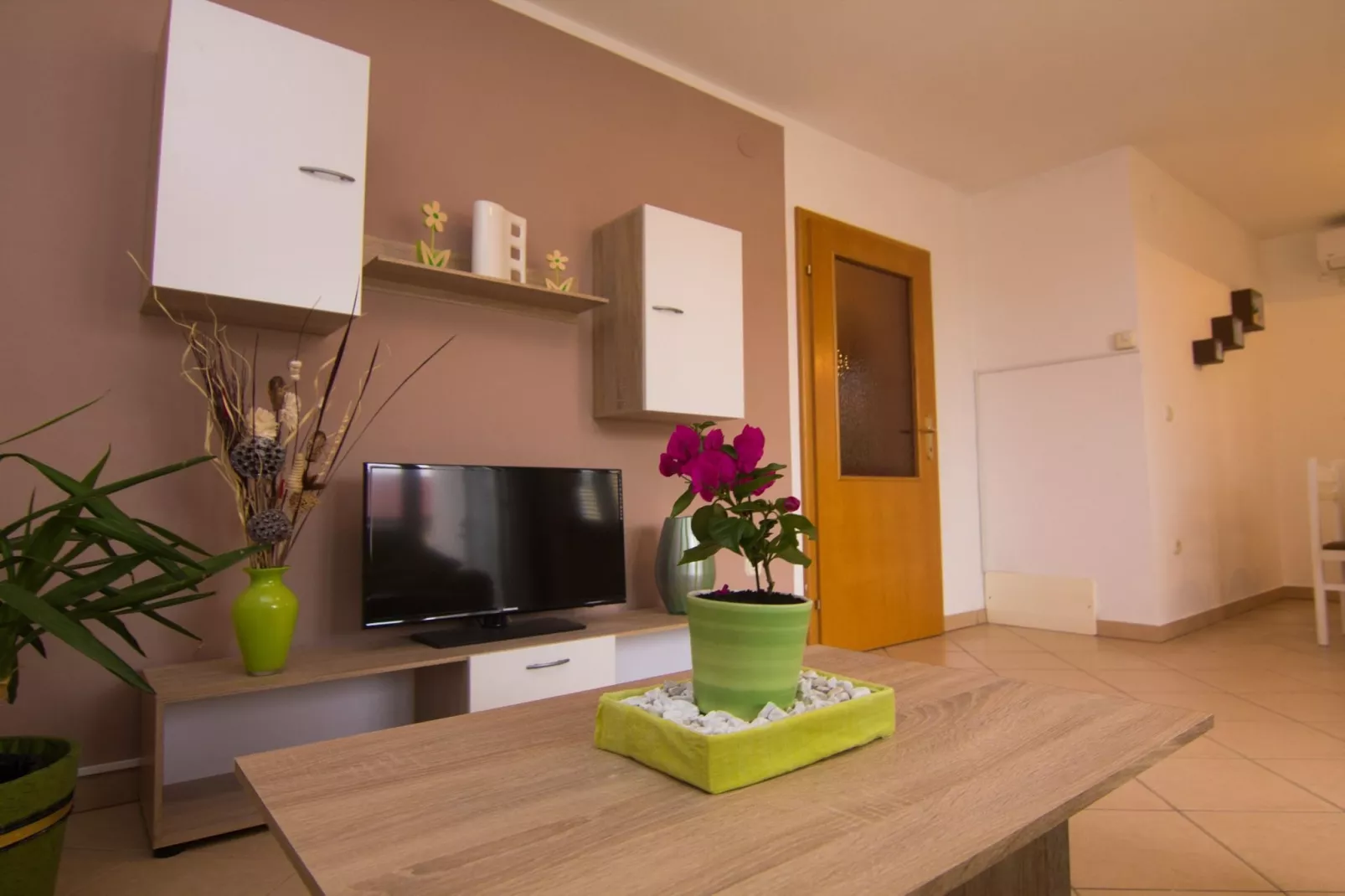 Refined and Timeless Krk Apartment with Terrace - Two Bedroom Apartment with Terrace