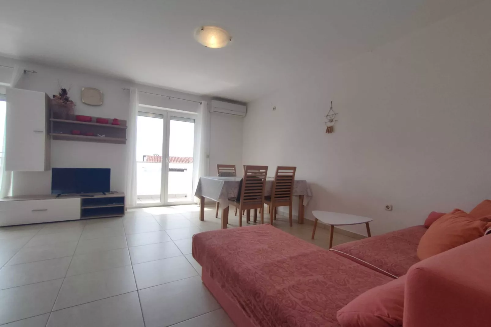 Apartments Krk with Sea View and Terrace - Classic Two Bedroom Apartment with Sea View ant Terrace (owner second floor)