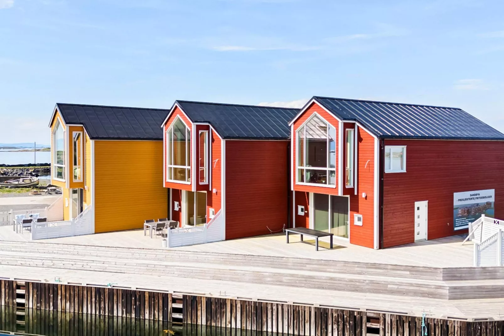 Maison de vacances pour 8 a Sandøy