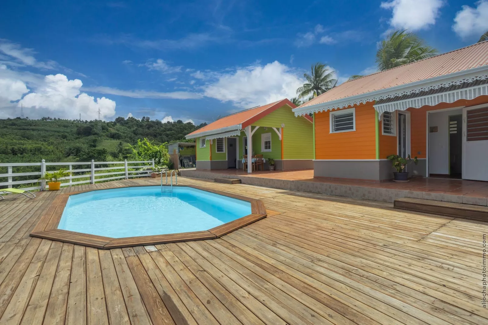 2 Bungalows avec Piscine