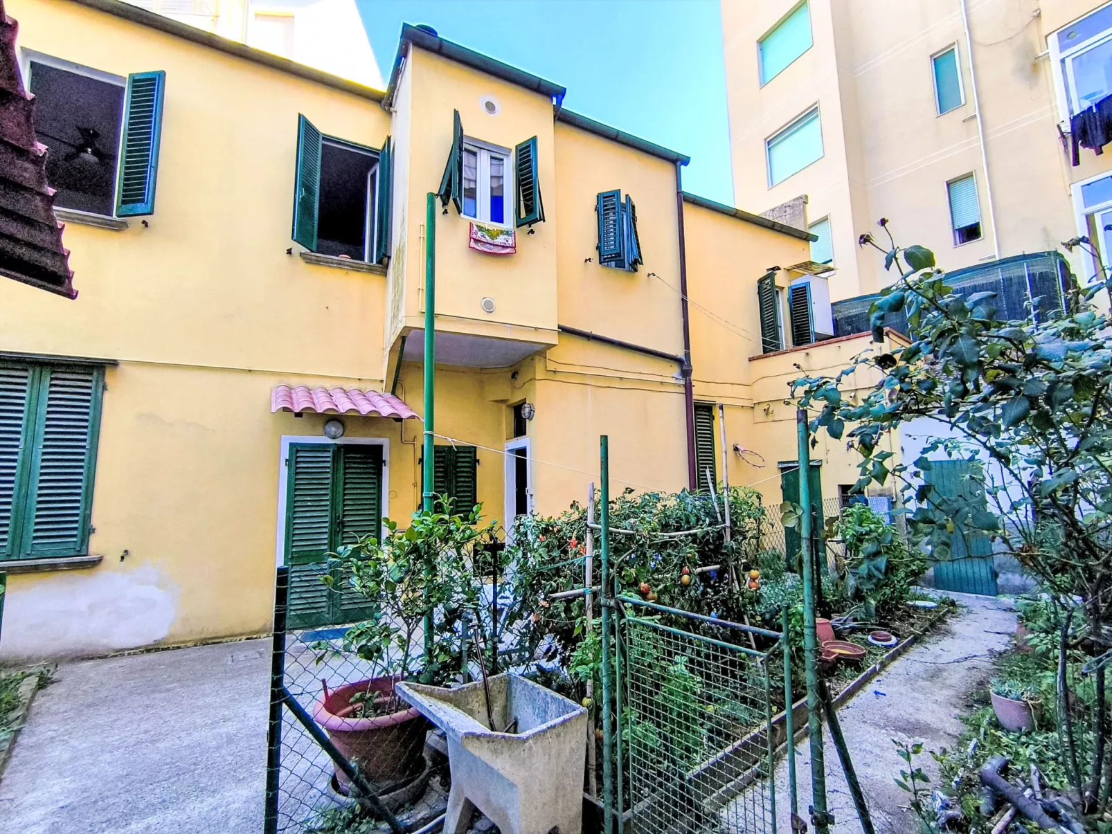 Il cortile nel centro