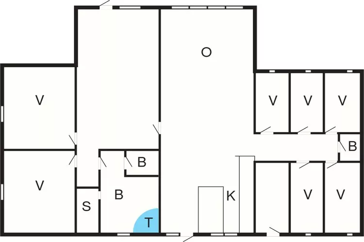 16 person holiday home in Glesborg-Floor plan