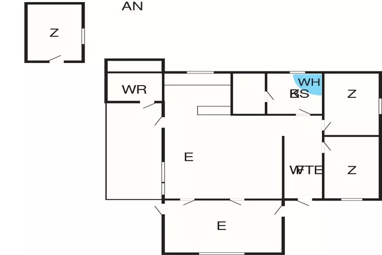 Beachside Bliss in Blokhus-By Traum-Floor plan