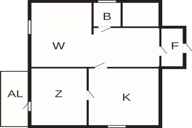 4 person holiday home in GÖTENE-Floor plan