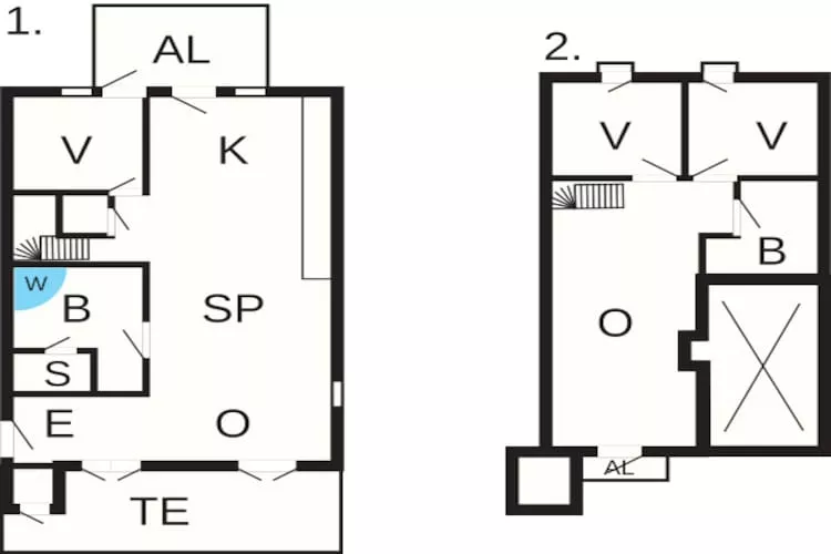 6 person holiday home in Bagenkop-Floor plan