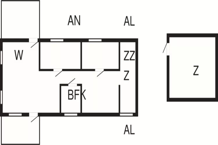 Scenic Lakeside Cottage-By Traum-Floor plan