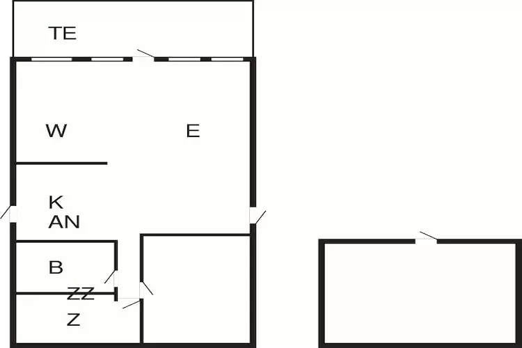 6 person holiday home in Frørup-Floor plan